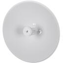 Ubiquiti PowerBeam ACGen2 PBE-5AC-Gen2, 450 Mbit/s, 5 GHz, 25 dBi, 1 x RJ-45, 64 MB, PoE, valge, LED: toide, signaali tugevus