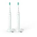 Philips elektriline hambahari HX3675/13 2tk, 31000 liikumist/min, 2 laadijat, 2 harjapead, aku, valge