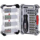 Bosch bitikomplekt 2607012081, 50 tk, 25 Torx, 5 soon, 8 Phillips, 8 Pozidriv, magnetiline kruvikeeraja k&auml;epide