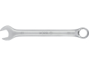 Kombinētā atslēgu uzgriežņu atslēga 21 mm, VOREL, 51686, CrV tērauds, hromēta/satīna apdare