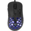 White Shark Pele AZRAEL-B GM-5013, 7200-12800 DPI, 6 pogas, 1.8 m, USB 2.0, apgaismojums, optiskā