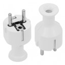 Tie&scaron;ais kontaktdak&scaron;a, 10 gab. balta, 230V, 16A, IP20, AW24805, AWTOOLS