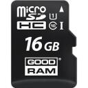 Goodram Atmiņas karte microSDHC M1AA-0160R12, 16GB, 100Mb/s, 10Mb/s, adapteris, magnētisma dro&scaron;s, triecienizturīgs