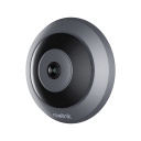 Āra viedā 6M 360° panorāmas iekštelpu fisheye WiFi novērošanas kamera ar 180° redzes leņķi Melna Fisheye Series W520 WC3K02 Reolink
