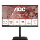 Aoc LCD монитор 24E4U 60.5 см 1920 x 1080 FHD, 120 Гц, IPS, регулируемая подставка, USB хаб 3.2 Gen 1, VESA крепление