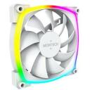 Montech Datora korpuss ventilators AX120 PWM WHITE 3 IN 1, 120mm, 1760RPM, 27dB, 3xRGB LED, 4-pin PWM, 0.5m kabelis