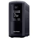 Cyberpower UPS sistēma VP700ELCD, 700 VA, 390 W, Akumulators, 1 x IEC 60320 C14, 4 izejas, AVR, LCD displejs