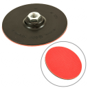Резиновый шлифовальный диск с липучкой Ø125мм, M14, для шлифовальной машины
