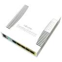 Mikrotik CSS106-1G-4P-1S valdomas jungiklis, 5 Gigabit Ethernet prievadai, 1 SFP, PoE, DC-in 8-30 V, 6 W