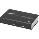 Aten 2-portne True 4K HDMI jagaja VS182B, 4096x2160, 2xHDMI, 5V, 4,24W, metallkorpus, must