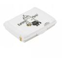 Keeeper Контейнер для хранения пищи deco-click-box mini 0,5L 0610704100359, 17x13x3,5cm, белый