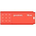 Goodram Pendrive UME3 16GB USB 3.0 UME3-0160O0R11, 16GB, 60MB/s, 20MB/s, USB 3.0, oranžs