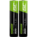 Green Cell Laetav aku GR08, 1.2 V, 800 mAh, 2 tk, Ni-MH, ilma laadijata