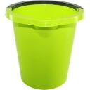 Nhg ведро 2705879, 10л, зеленый, пластик, круглая форма
