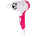 Adler juuksekuivati AD 2259, 1200 W, 2 temperatuuri seadistust, valge/roosa, kontsentrator