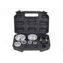 Urbumu zāģu komplekts 22-73mm, 9 gab., instrumentu tērauds, 1500 apgr./min, AW47320, AWTOOLS