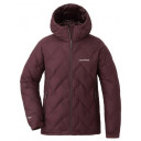 Jaka W PERMAFROST Light Down Parka, izmērs: M, Maroon, 4548801931629 Mont-Bell