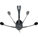Logitech k&otilde;rvaklapid 981-000593 3.5mm, 2.35m kaabel, 20-20000Hz, reguleeritav alus, p&ouml;&ouml;ratav mikrofon