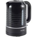 Petra Tējkanna PT5572BLKVDE, 3000 W, 1.7 l, 360&deg; pagrie&scaron;ana, ūdens līmeņa indikators, kaļķu aizsardzības filtri