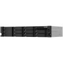 Qnap NAS TS-864EU-8G Intel Celeron N5095 4 ядра 2.9 ГГц, 8 ГБ DDR4, 8 отсеков, 2x 2.5GbE, 2x USB 3.2, 2U стойка