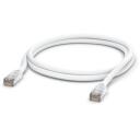 Ubiquiti UACC-Cable-Patch-Outdoor-1M-W, patch kabelis, 1m, 24AWG, RJ-45, S/UTP, TPE, 1 gab.