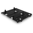 Axagon SSD tvirtinimo rėmas RHD-435, 146x130x28mm, juodas, 4x2.5" arba 2x2.5" + 1x3.5" diskų tvirtinimas