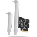 Axagon PCIe valdiklis PCES-SA4X4, 4x SATA 6G, 4 vidiniai SATA prievadai, žemo profilio laikiklis