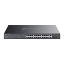 TP-Link ES228GMP Omada Easy Managed jungiklis 24&times;10/100/1000 Mbps PoE+ 2&times;10/100/1000 Mbps 2&times;Gigabit SFP 384W PoE Balta