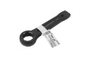 Atvērtā trieciena uzgriežņu atslēga, FORCEKRAFT, FK-79327, 27 mm, CrMo materiāls, ergonomisks dizains