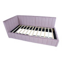 Gulta JASPER 90x200cm, violeti rozā 28523