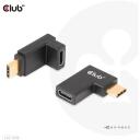 Club3D USB adapteris CAC-1528 Type-C 2, līdz 4K120Hz, 240W EPR, datu ātrums līdz 10Gbps