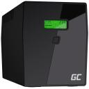 Green Cell UPS 2000VA 1200W UPS05, 2000 VA, 1200 W, 5 AC lizdai, 2 LAN prievadai, 1 USB prievadas