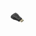 Sbox Adapteris AD.HDMI-MINI/R, HDMI A F, HDMI C M, 24K apzeltīti spraudņi, melna krāsa