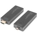 Digitus 4K Traadita Video Pikendaja DS-55324, 30 m, DC 5 V, traadita, must/h&otilde;be