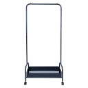 Drēbju pakaramais FRASER 74x35xH168cm, melns 17513