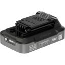 Black Decker T&ouml;&ouml;riista aku BDL2018S-XJ, 18 V, 2 Ah, Li-ion, laadimisindikaator, vastupidav korpus