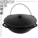 Āzijas čuguna katls ar čuguna vāku, 8L, ТМ, 360mm; BC-KA08-1 BRIZOLL