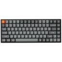 Keychron klaviatuur K2M-J3 75% 84 nuppu, RGB LED taustvalgus, 2.4 GHz, Bluetooth, mehaanilised l&uuml;litid, 1000 Hz