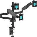 Onkron monitorių laikiklis, G280-B, 13-32 coliai, 1-8 kg (x3), VESA 75x75, 100x100 mm, nuolydis -45&deg; iki +90&deg;, sukimas 180&deg;