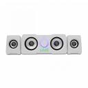 White Shark Arvutik&otilde;larid MOOD-W, 2.2 Stereo, 5V, 16W, 150-20000Hz, 85dB, 3.5mm Audio, USB 2.0, Vikerkaare efekt