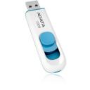 Adata USB atmintinė AC008-16G-RWE 16GB, USB 2.0, Slankiojančio tipo, Mėlyna, Balta