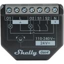 Shelly Valdiklis 2PM Gen4, 110-240 V~, 24 VDC, 8 MB, 10 A kanale, 240 V~, < 1.4 W, signalo stiprintuvas, Bluetooth vartai