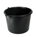 Ehitajate ämber 20 liitrit, GEKO, G66102A, must, 20 liitrit, taaskasutatud plast