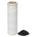 Amg Water Filters Ūdens filtrs AMG FA/CA 10 7301645, +60&deg;C, pārtikas gumija, polipropilēna aukla, granulēta aktīvā ogle