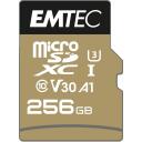 Emtec microSDXC 256GB UHS-I U3 V30 SpeedIN Pro ECMSDM256GXC10SP, 256GB, 100MB/s, 50MB/s, UHS-I, V30, Class 10