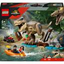 Lego Konstruktors 76975, 199 gab., T. rex, 2 figūras, laivu palaidējs, nojume, digitālā būvē&scaron;ana