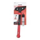 Metalo grandiklis ilgas KREATOR KRTH00502 100 mm ašmenys, 250 mm kotas, 3 papildomi ašmenys