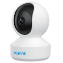 Vidaus 3 MP PTZ WiFi stebėjimo kamera su pasukimo ir pakreipimo valdymu bei spalvotu naktiniu matymu Balta WCE1PT2K03 Reolink