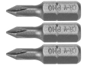 SCREWDRIVER BITS 1/4 25MM PH0 3 PCS 65451 STHOR