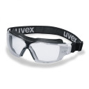 Защитные очки CX2 Sonic, прозрачные линзы, покрытие Supravision Extreme черный/белый, UV9309275RT, UVEX
